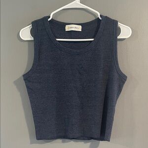 ‼️5‎ for $25 / Ocean Drive Dark Blue Tank Top Size L